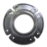 TravelerToilet  8 Hole/4 Slot Base Flange Black - 385345889